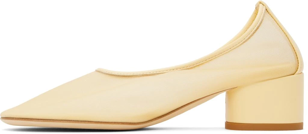 Dear Frances Yellow Balla Pump Heels 3