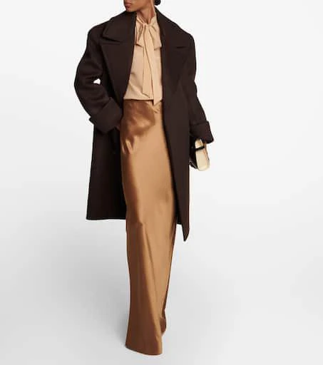 Yves Saint Laurent Tie-neck silk shirt 2