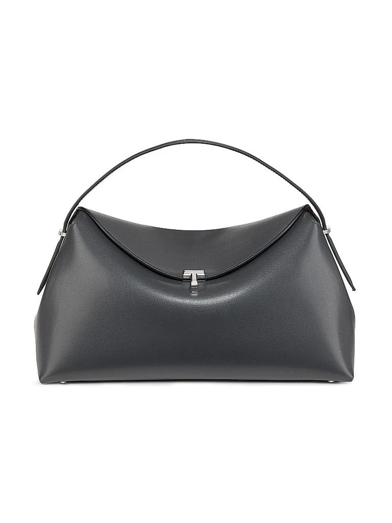 Totême T-Lock Leather Top Handle Bag 1