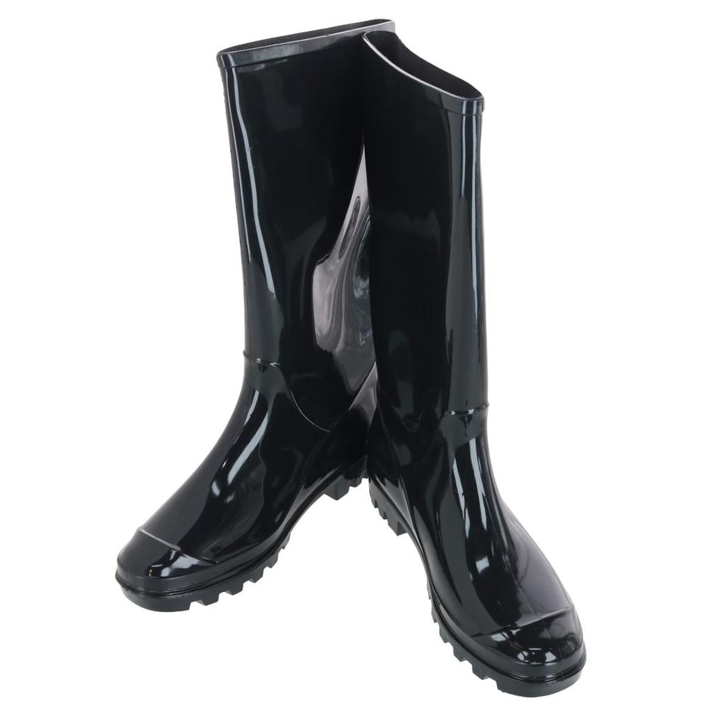 CTM Women's Solid Color Water Resistant Rain Boots