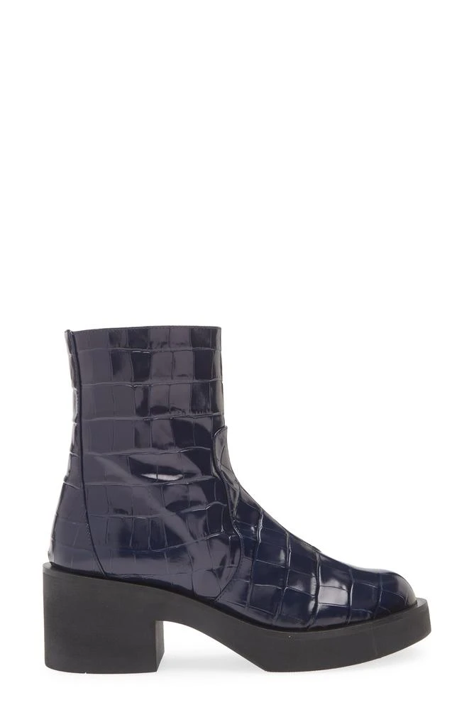 Stuart Weitzman Gotham Croc Embossed Boot 4