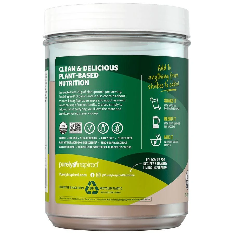Purely Inspired Organic Protein Powder Chocolate 11
