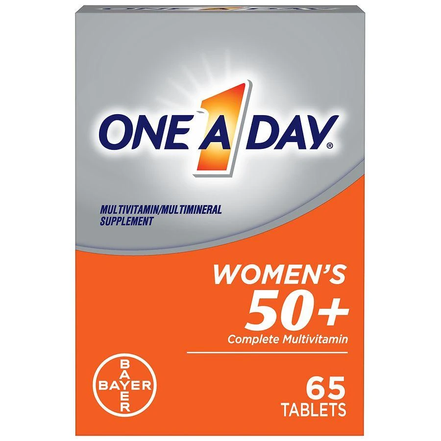 One A Day Women's 50+ Healthy Advantage Multivitamin Tablets 1