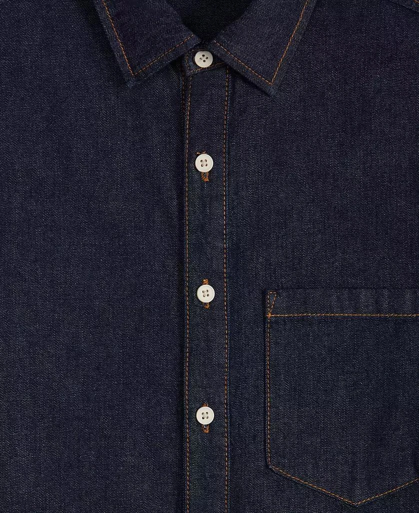 Mode of One Men's Regular-Fit Denim Shirt, Created for Macy's 5