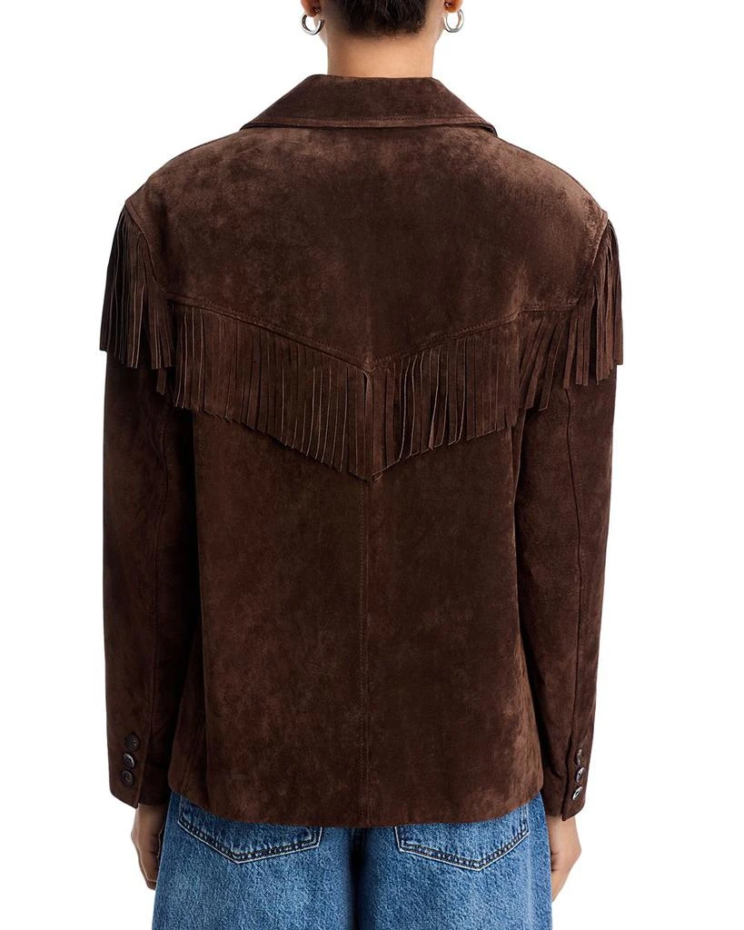 Blank NYC Suede Fringe Jacket 4