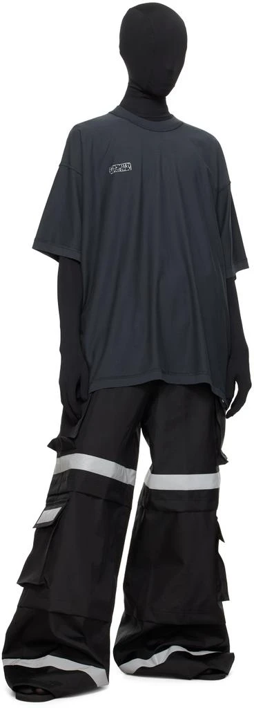Vetements Black Security Workwear Cargo Pants 4