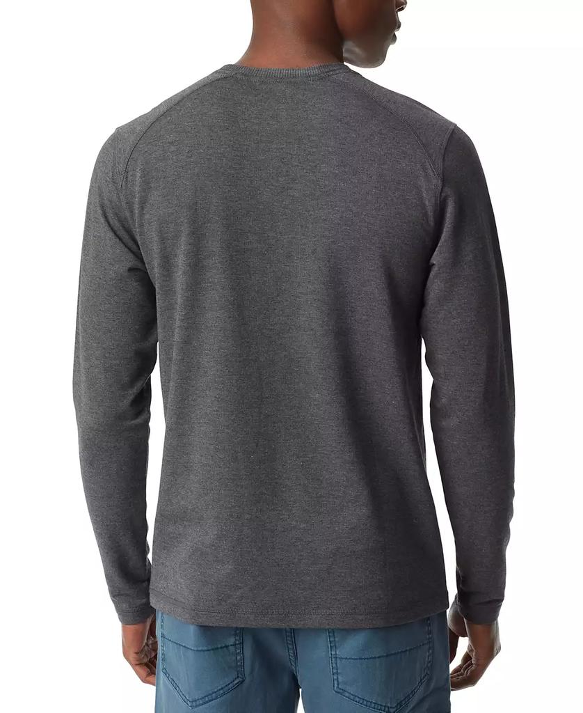 BASS OUTDOOR Men's Long-Sleeve Ribbed T-Shirt