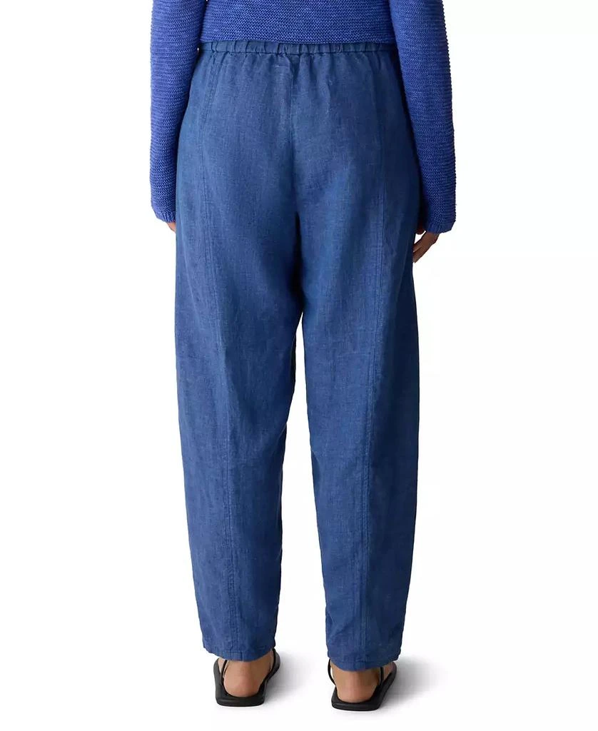 Eileen Fisher Women
s High-Waisted Pull-On Ankle Pants, Regular 
Plus Size 2