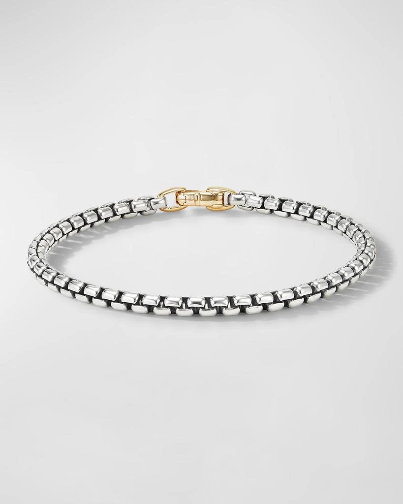 David Yurman DY Bel Aire Bracelet in Silver and 14k Gold, 4mm