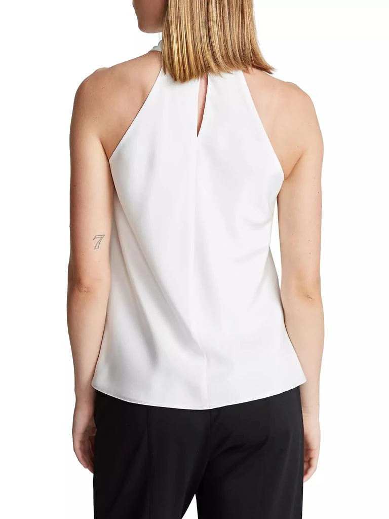 Halston Samira Halter-Neck Crossover Top 5