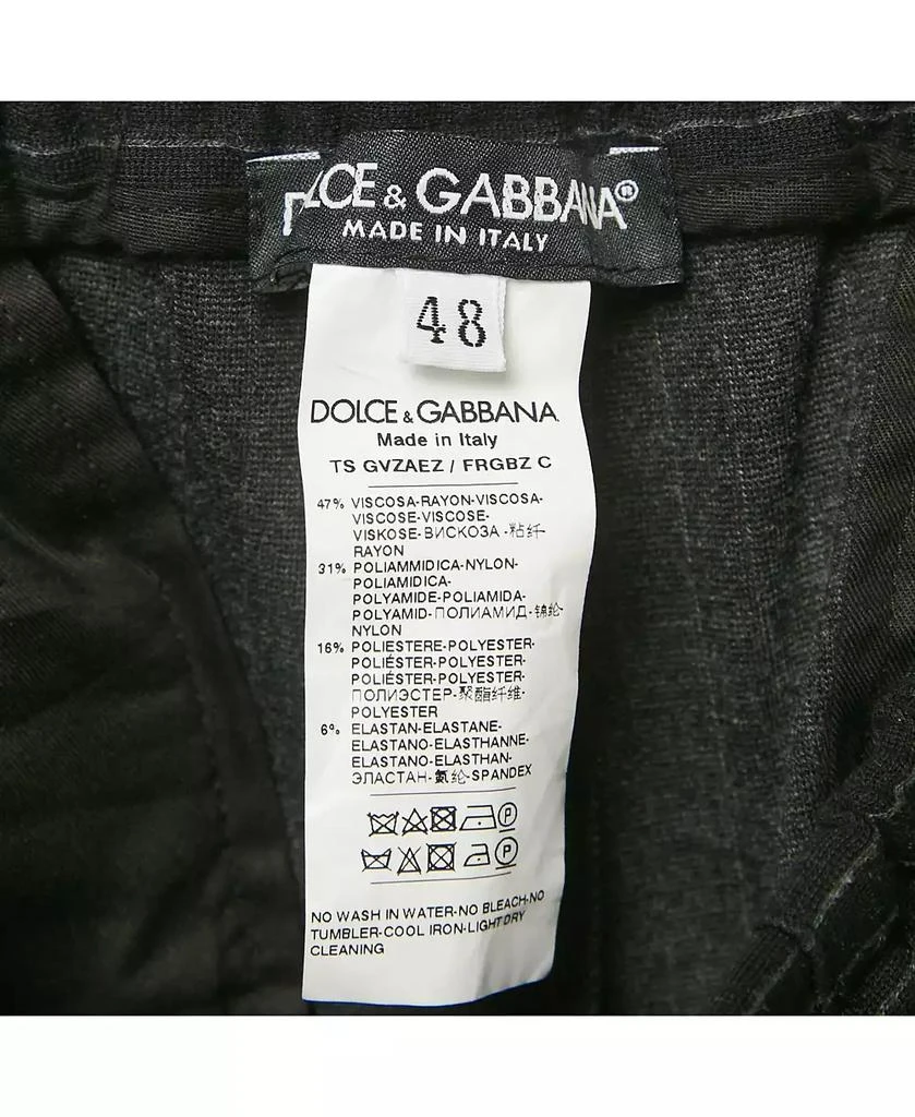 Pre-Owned Dolce & Gabbana Women's Pinstripe Jersey Jogger Pants 6