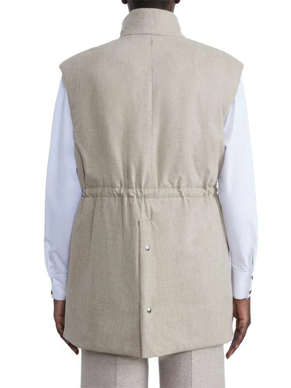 Lafayette 148 New York Reversible Quilted Vest 2
