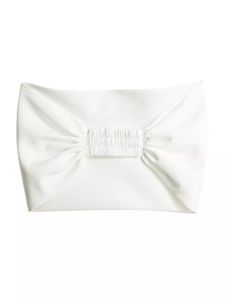 Amsale Faille Wrap