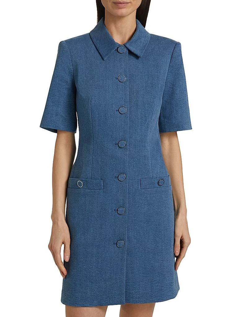 VERONICA BEARD Paige Mini Shirtdress 3