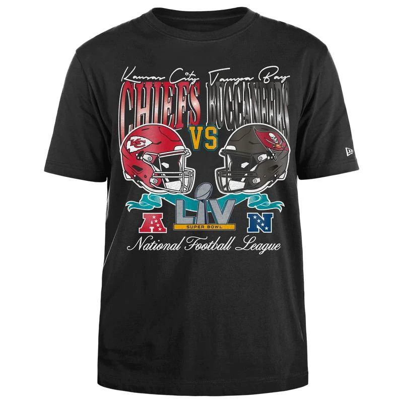 New Era New Era Buccaneers/Chiefs Super Bowl S/S T-Shirt - Men's 1