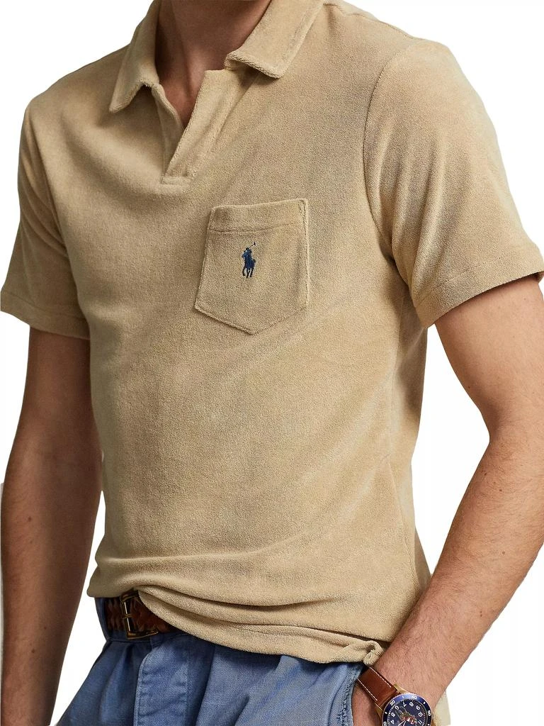 Ralph Lauren Cotton-Blend Terry Polo Shirt 5