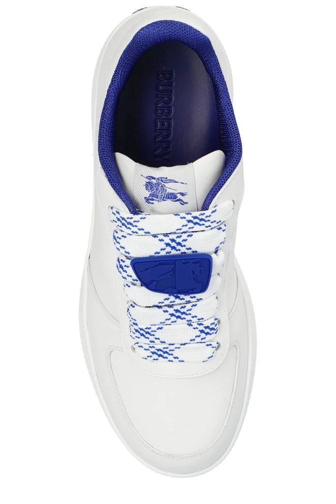 Burberry Burberry Stock Logo Perforated Sneakers 4