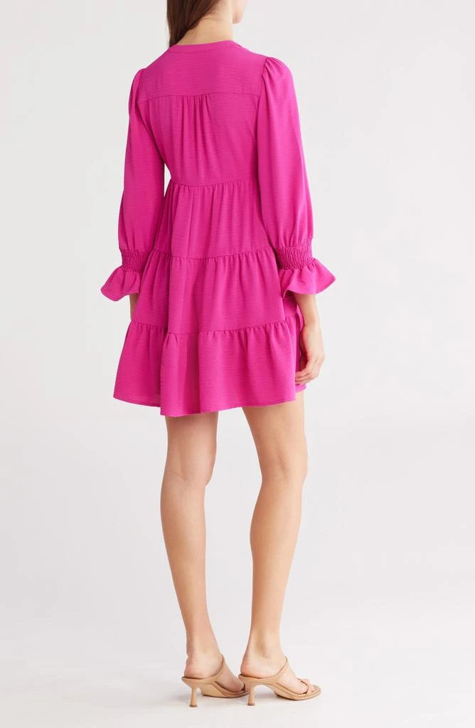 chinese dress ladies Eliza J NWT Pink Sequin Long Sleeve Sheath Dress Size 10  Ernest Grace