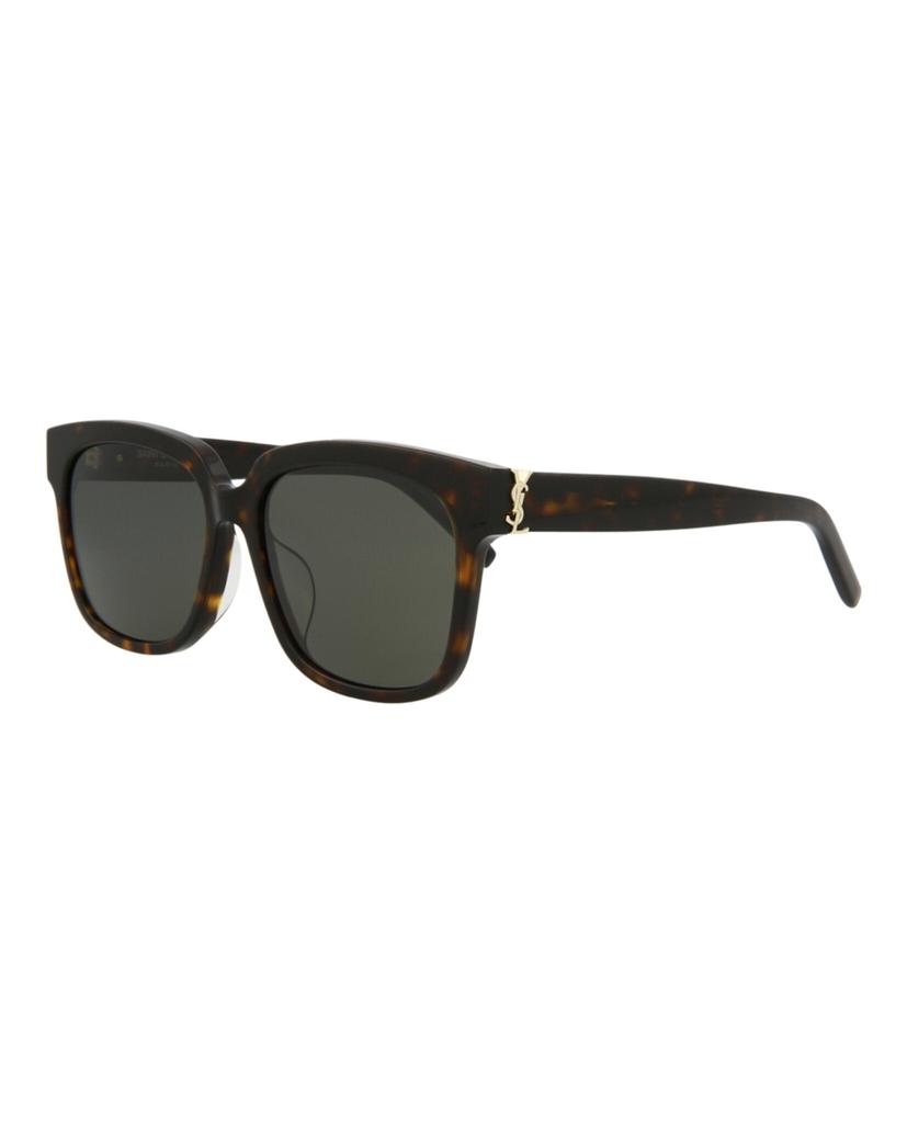 Yves Saint Laurent Rectangle-Frame Acetate Sunglasses
