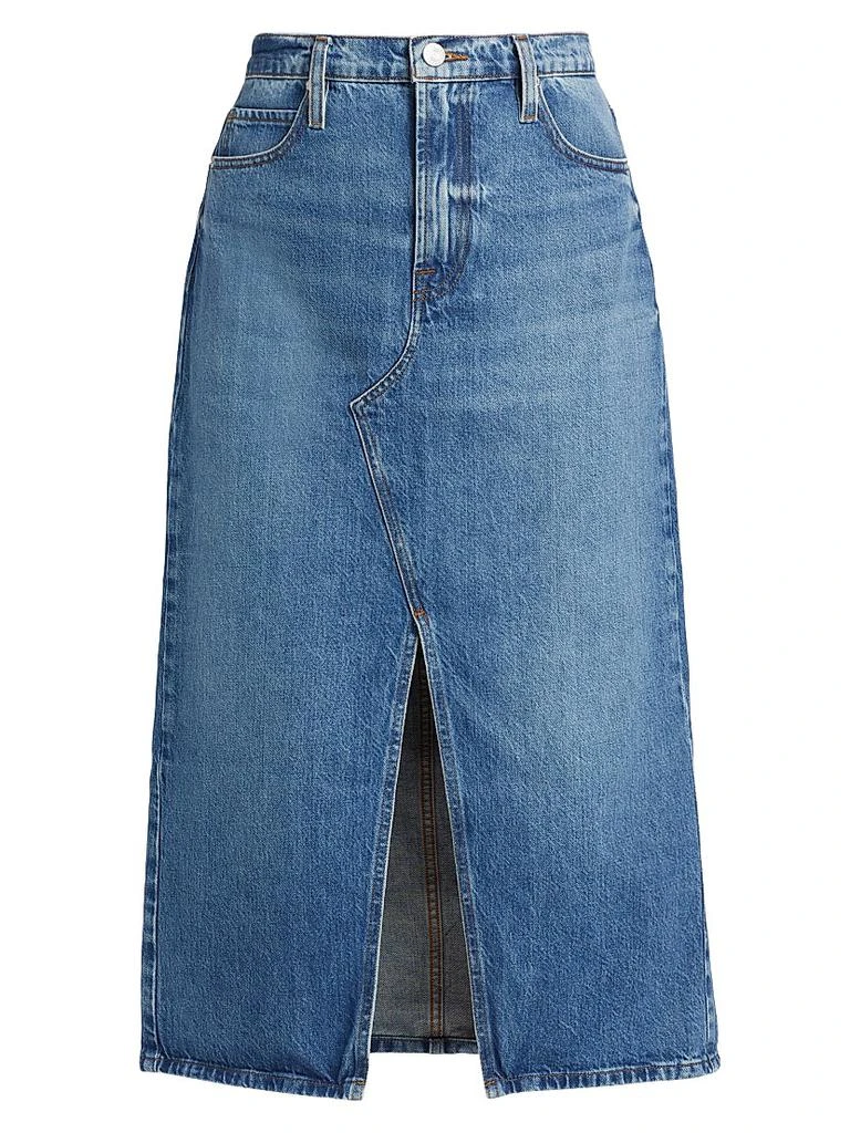FRAME The Midaxi Denim Skirt 1