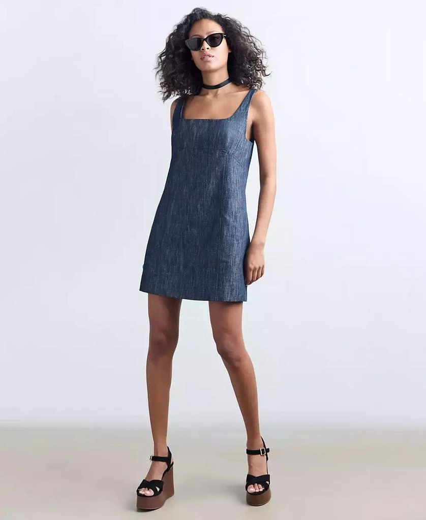 Kenneth Cole Women's Open-Back Shift Dress 7