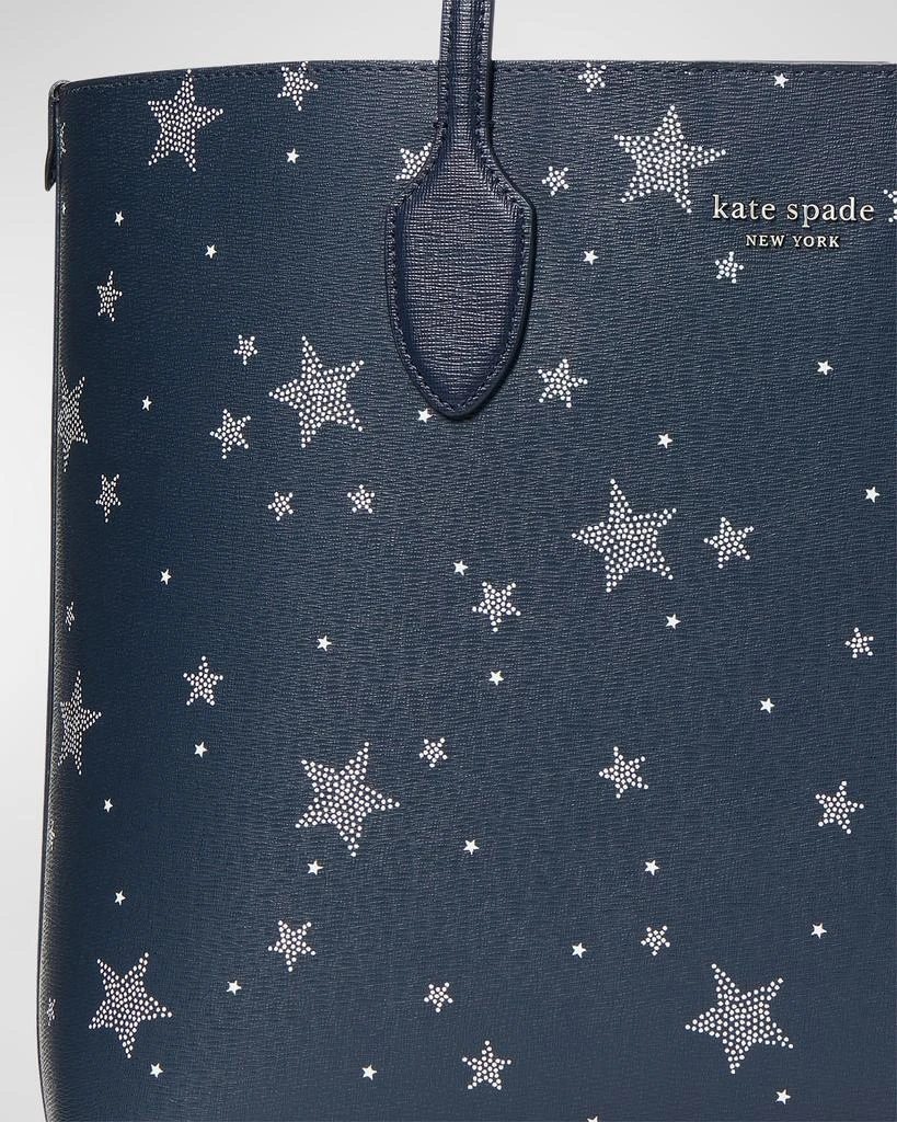 Kate Spade bleecker large starlight-print tote bag 5