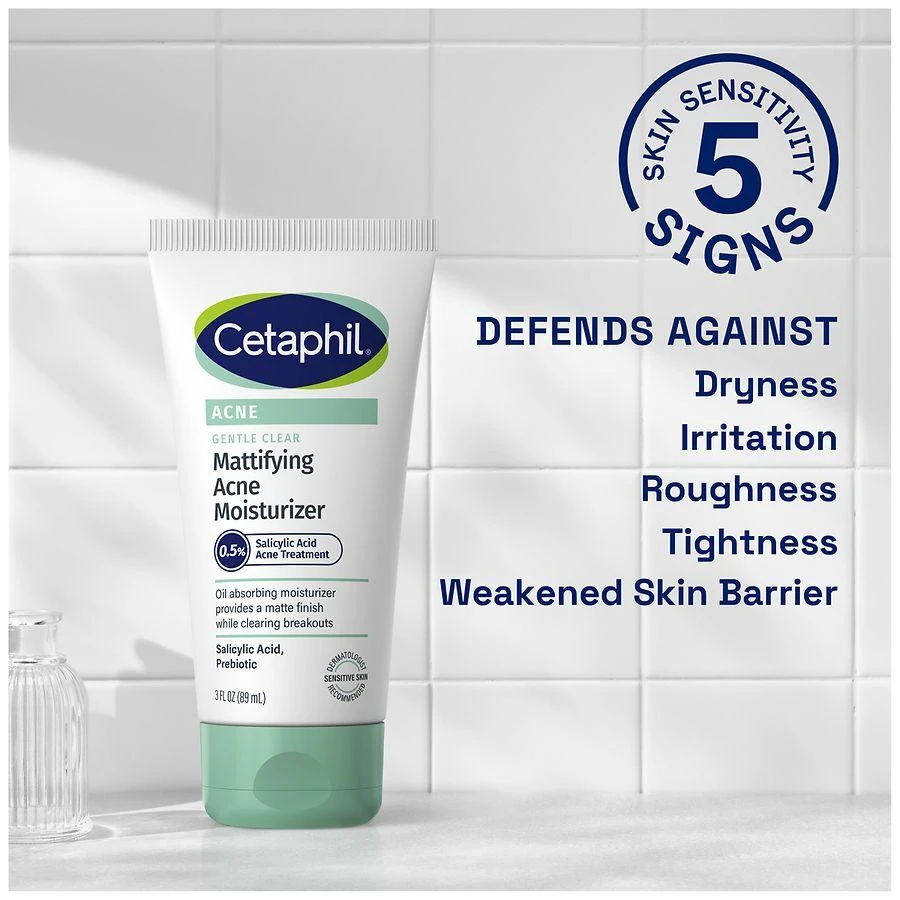 Cetaphil Gentle Clear Mattifying Acne Moisturizer 3