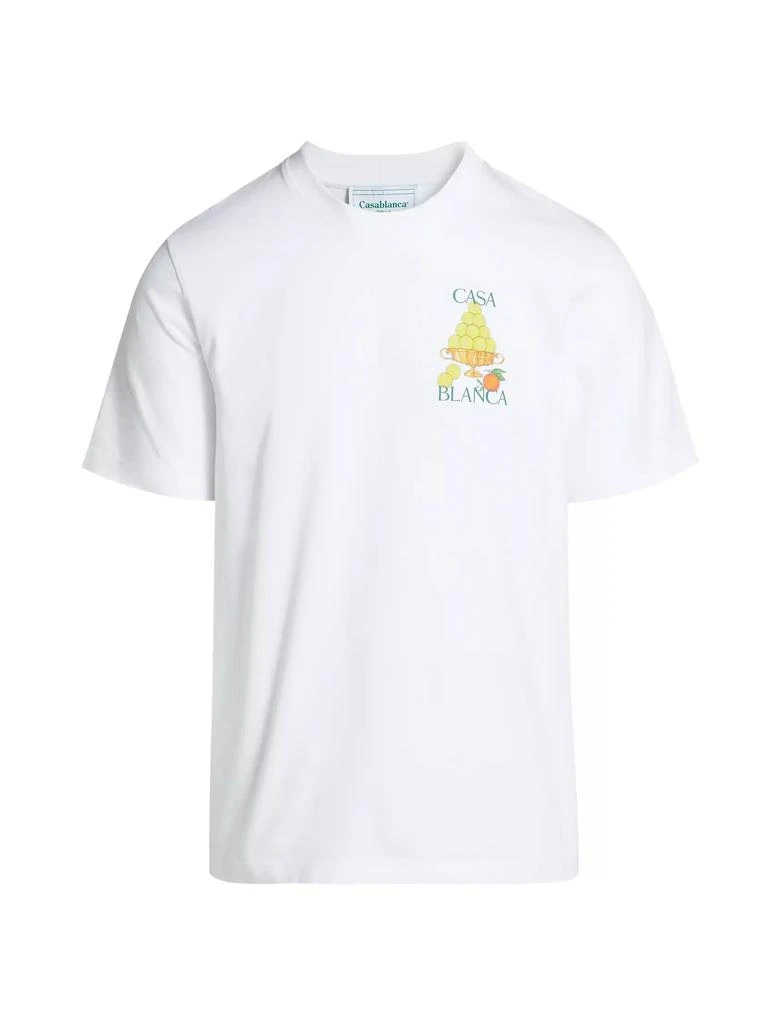 Casablanca L'Artiste Printed Crewneck T-Shirt 1