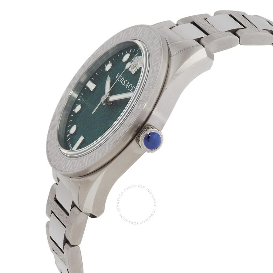Versace Versace Greca Dome Quartz Green Dial Men's Watch VE2T00322 2