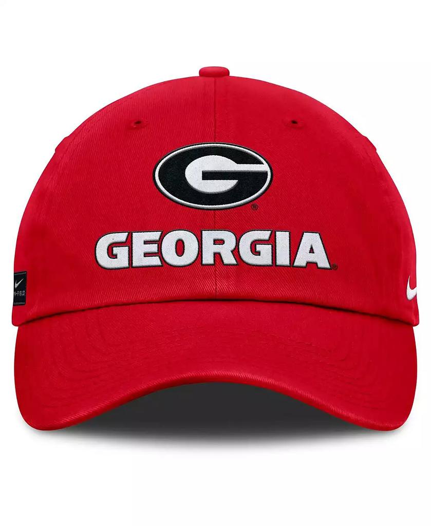NIKE Men's Red Georgia Bulldogs 2025 Sideline Club Adjustable Hat
