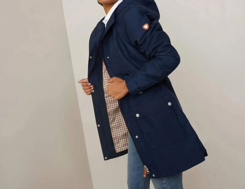 Ariat Ariat - Women
s Atherton Waterproof Hooded H20 Raincoat Jacket 3