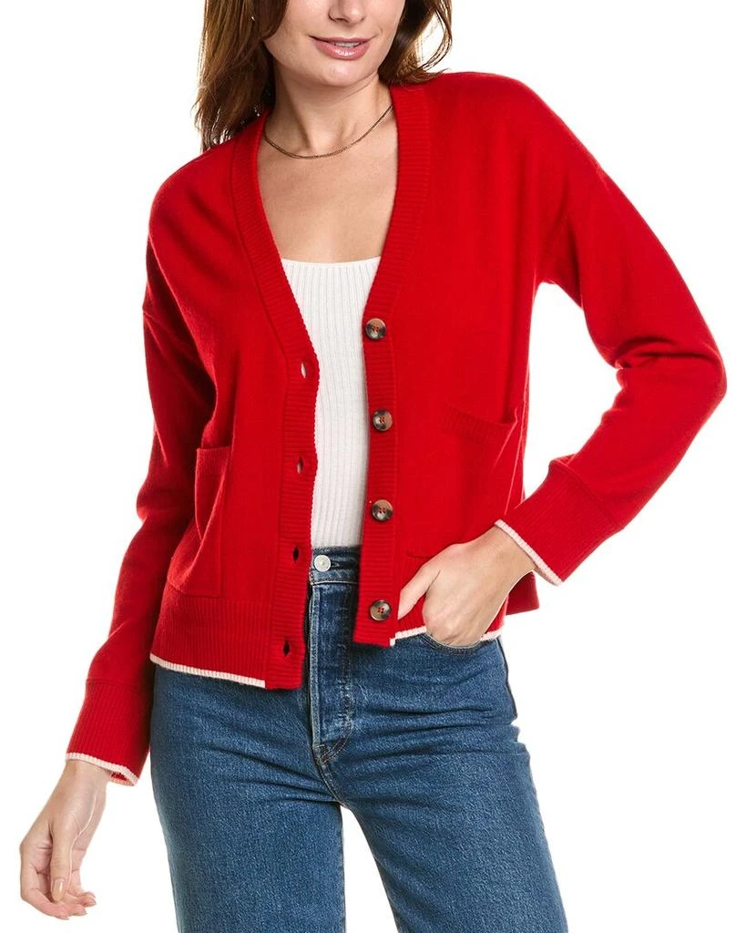 Design History V-Neck Cashmere Cardigan 1