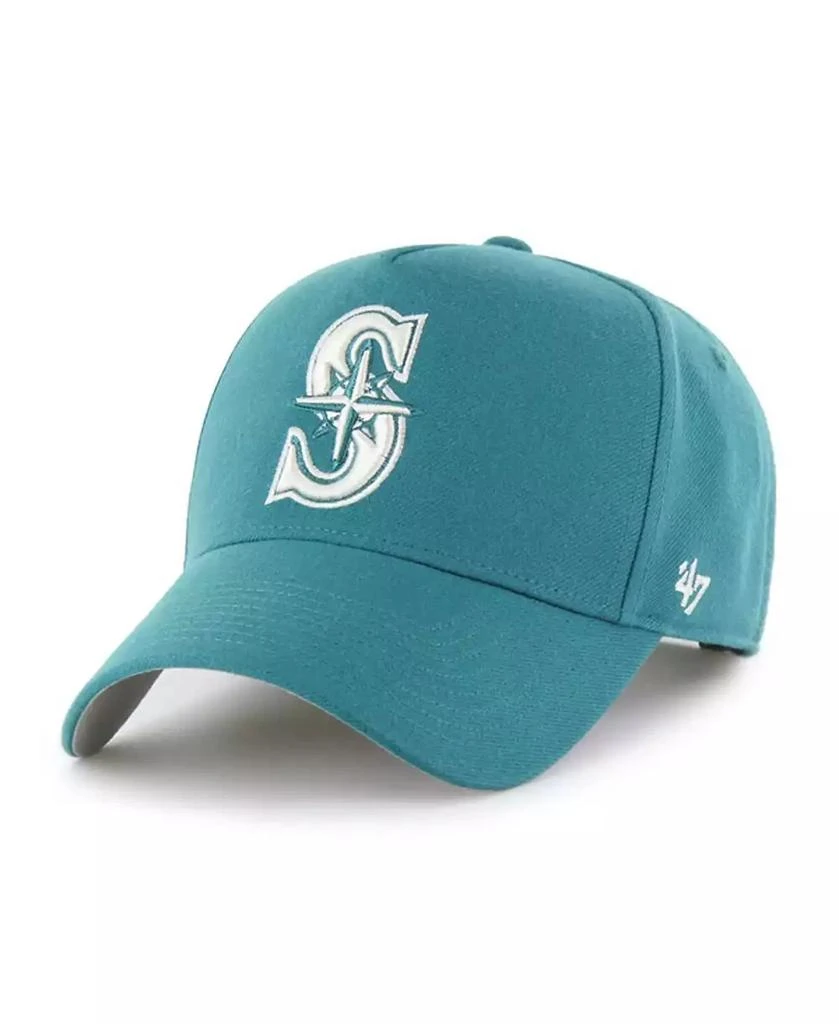 47 Brand Men's Teal Seattle Mariners Ballpark Offside Adjustable Hat 1