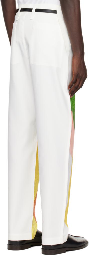 White Ronan Bouroullec Edition Drawing Press Trousers – On