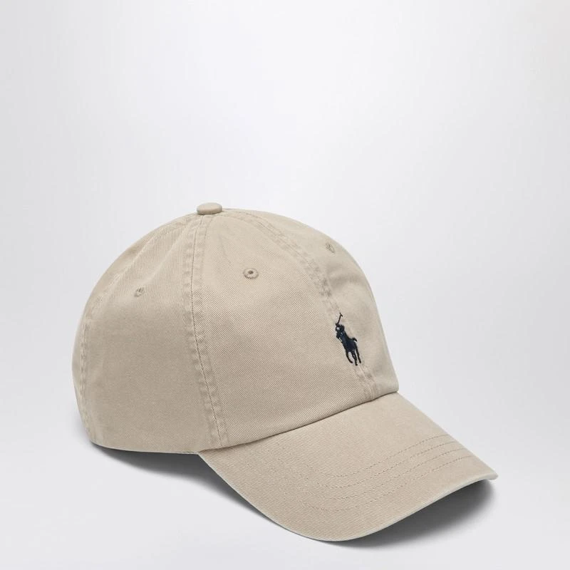 Ralph Lauren Beige cotton hat with logo 1