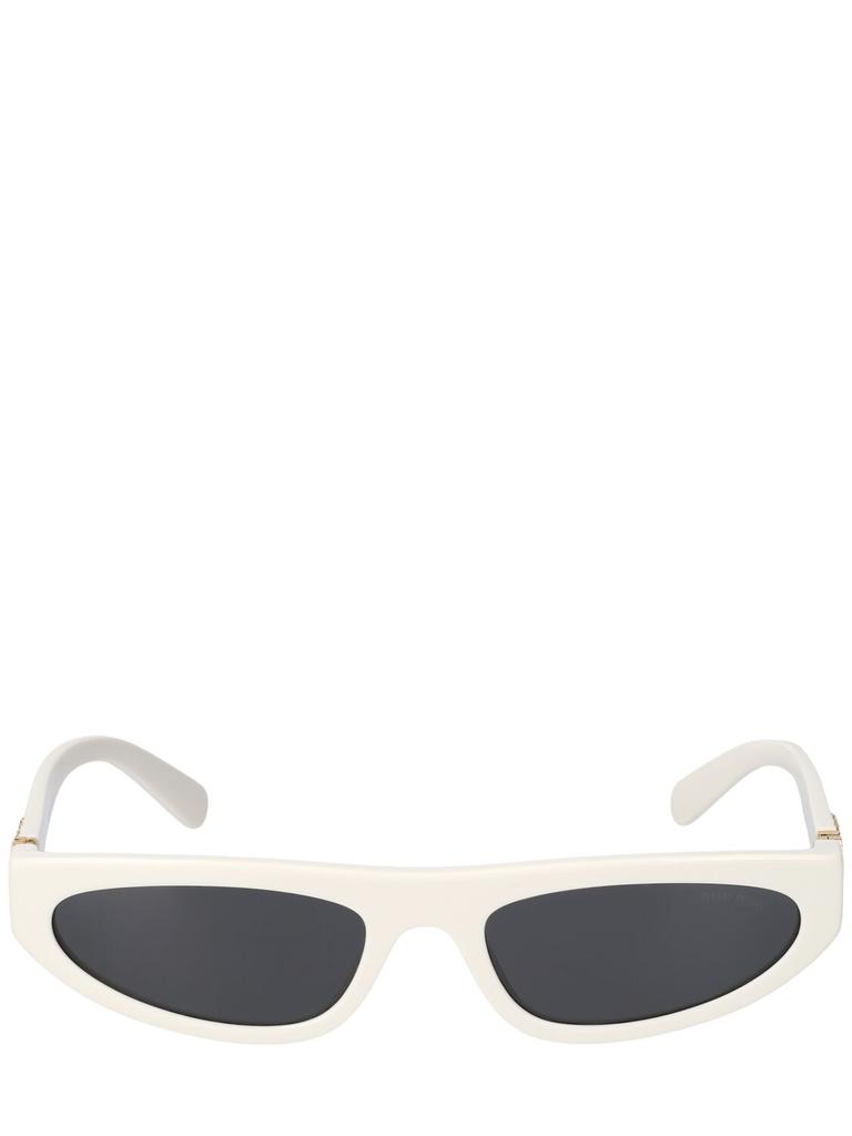 MIU MIU Cat-eye Mask Acetate Sunglasses