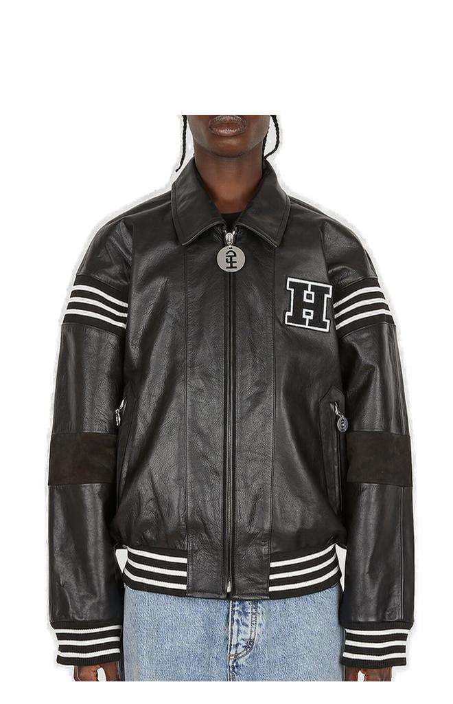 Honey Fucking Dijon Honey Fucking Dijon Patch-Detail Zipped Bomber Jacket