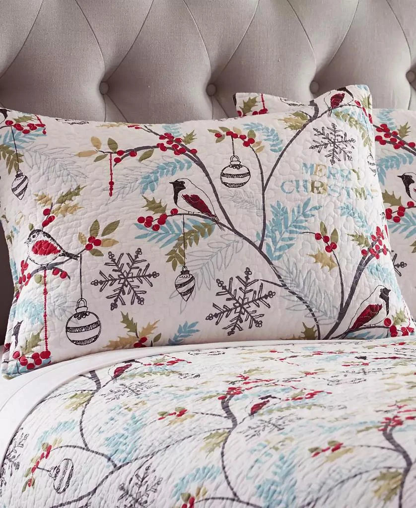 Levtex Home Mistletoe Reversible Quilt, King/California 4