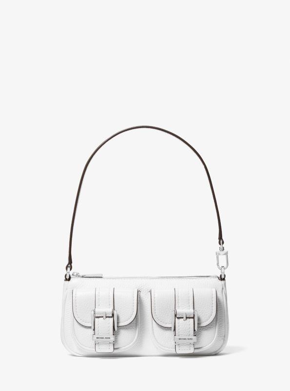 Michael Kors Zoe Small Pebbled Leather Pochette