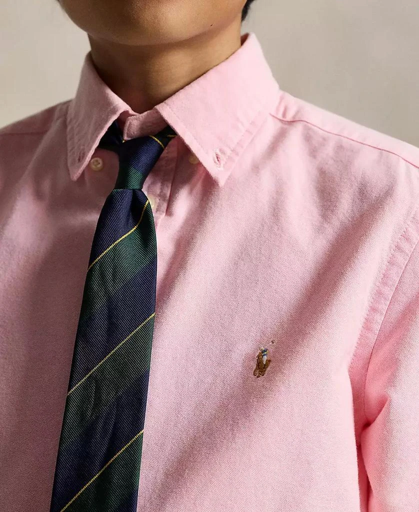 Ralph Lauren 8-20 Boys
Embroidered Pony Logo Cotton Oxford Shirt 11