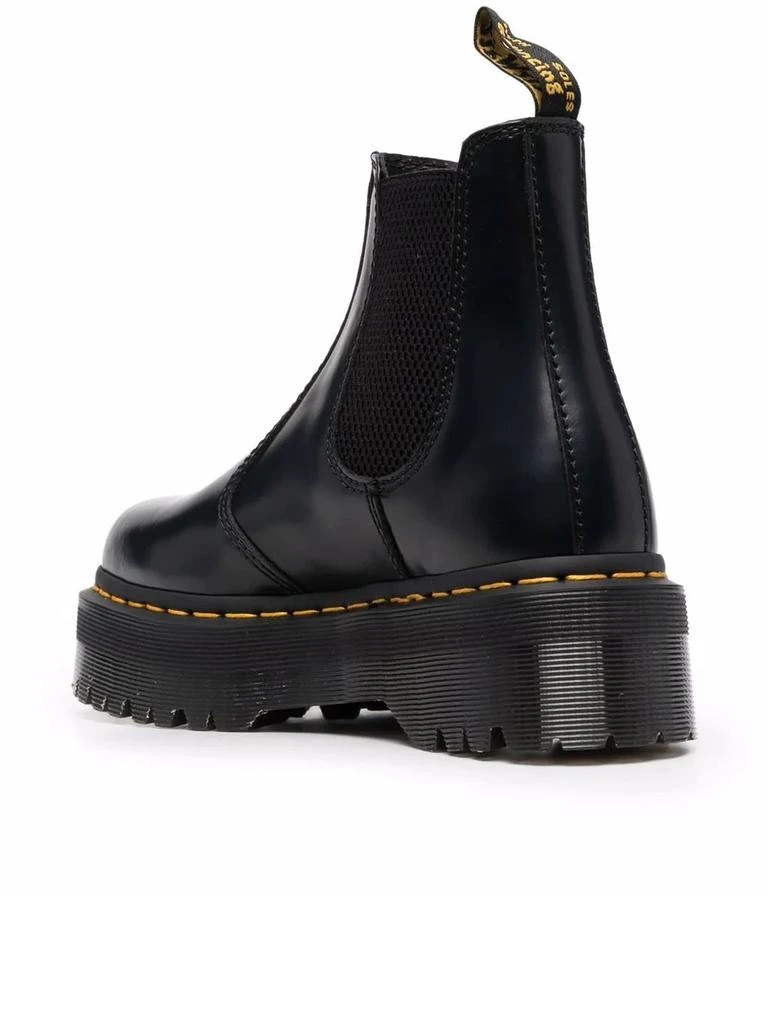 Dr. Martens 2976 Quad Smooth Leather Platform Chelsea Boots 3