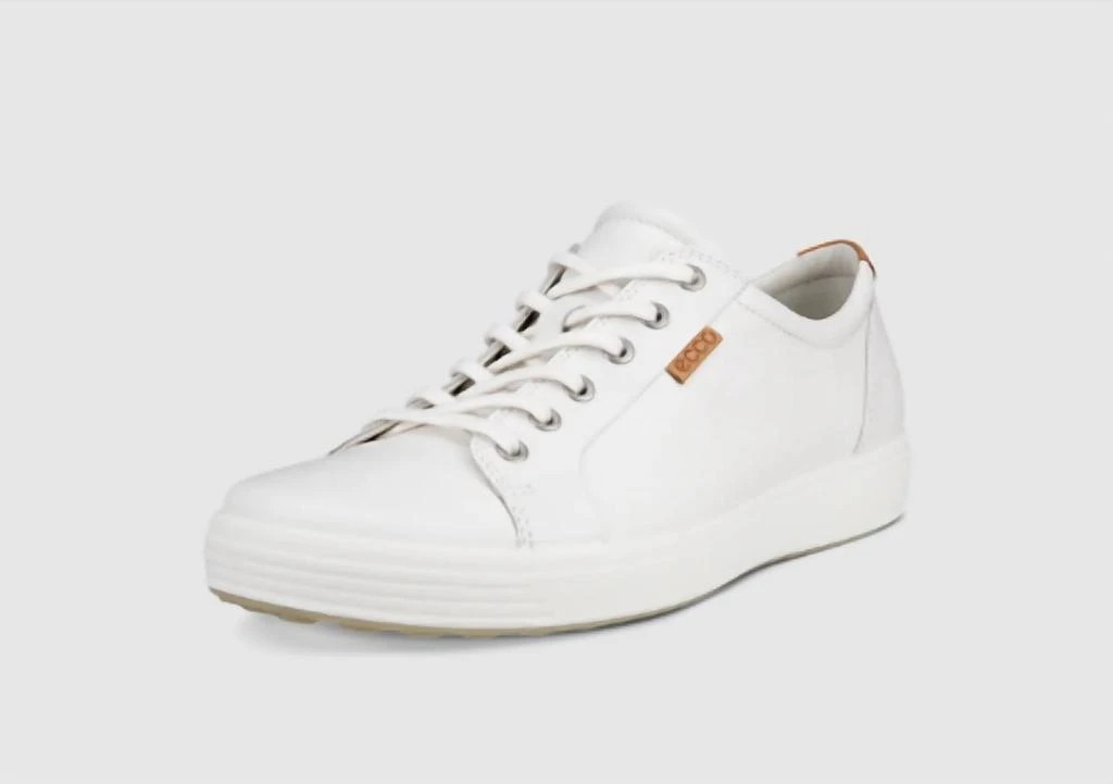 ECCO Men's Soft 7 Sneaker In White 2