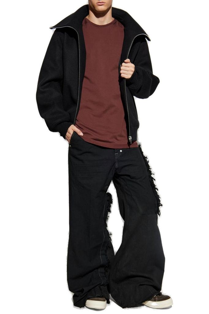 Shop Rick Owens Blixa Dracucollar Jacket on Sale at BeyondStyle