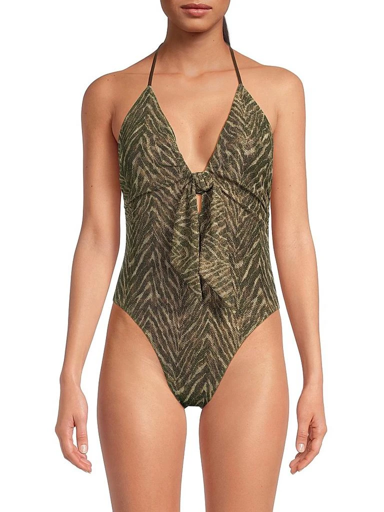 Ramy Brook Printed One-Piece Swimsuit 3