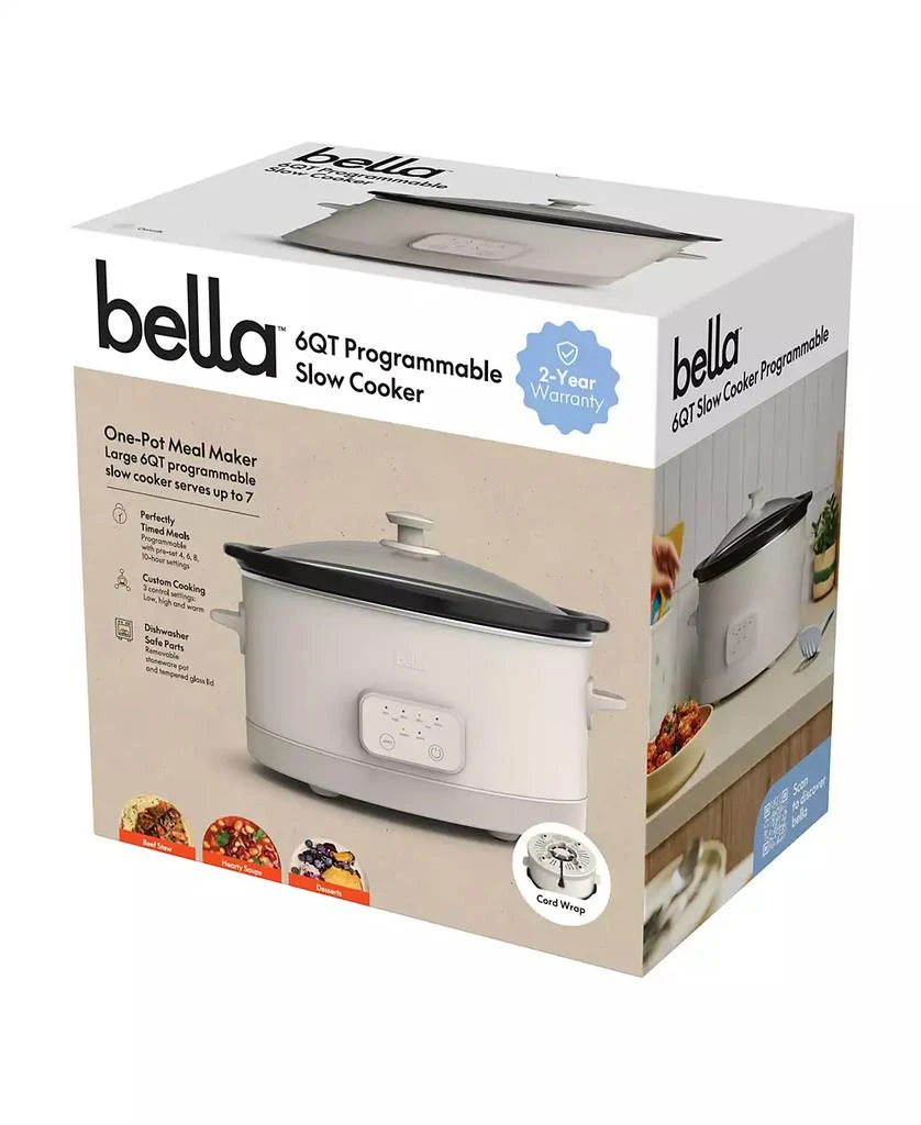 Bella 6-Qt. Programmable Slow Cooker 8