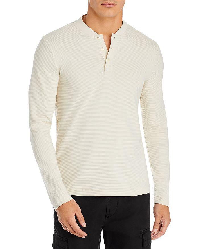 Hugo Boss Slim Fit Ribbed Henley - Exclusive