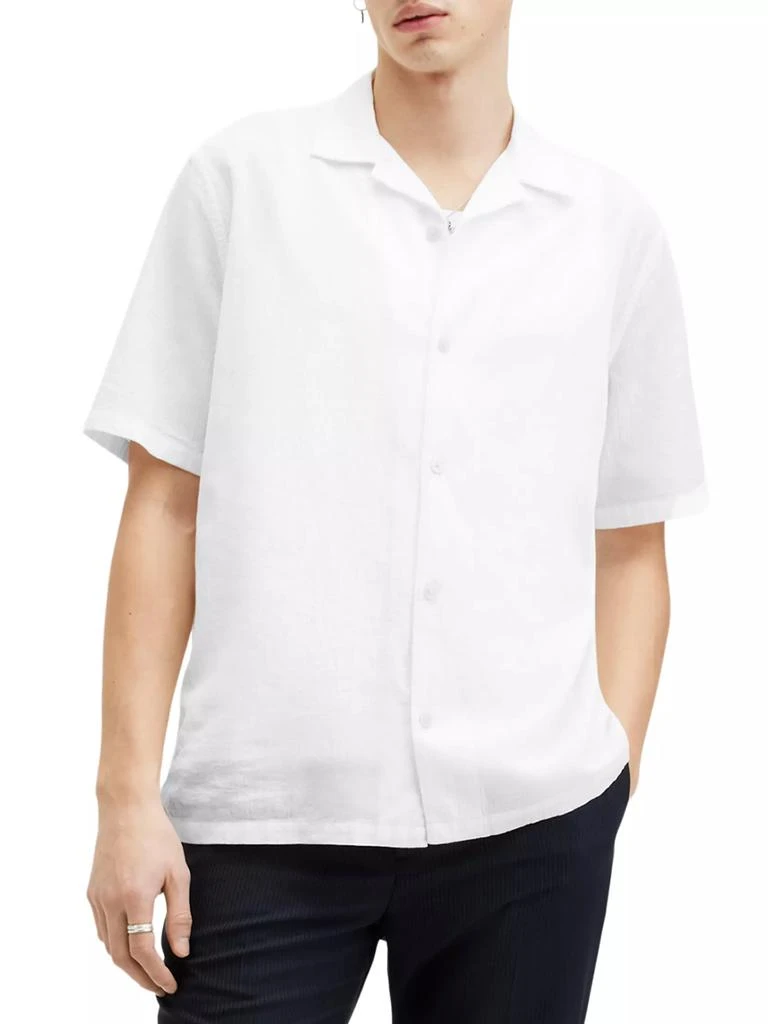 ALL SAINTS Valley Short-Sleeve Shirt 7
