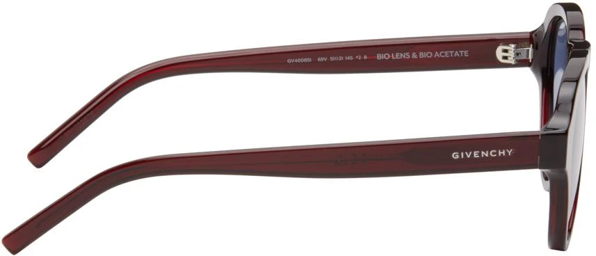 Givenchy Burgundy GV Day Sunglasses 2