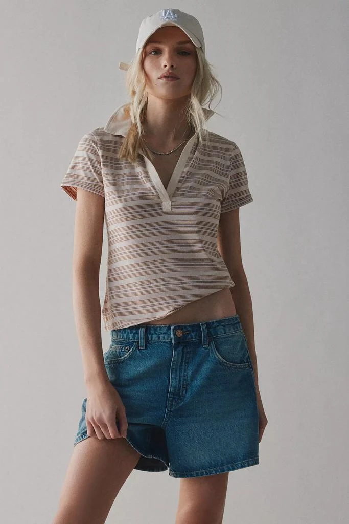 BDG BDG Faye Cropped Polo Tee 1