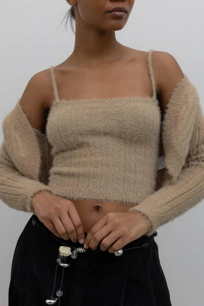 Collective Collective - Fuzzy Bolero Cardigan Set 2